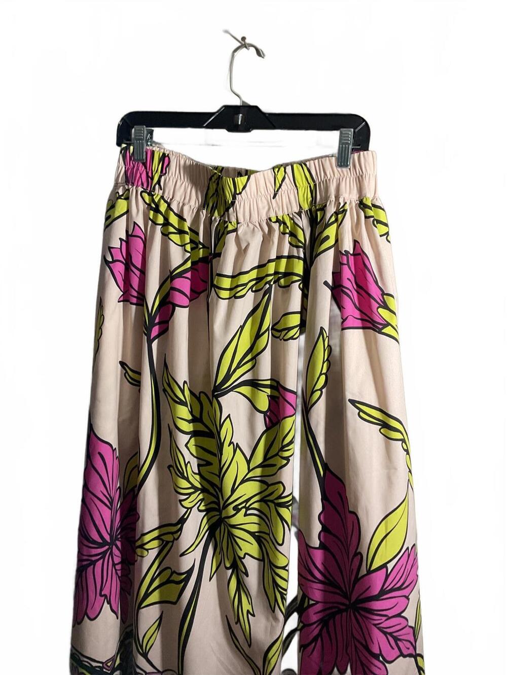Ashley Stewart Bright Floral Print Maxi Skirt with Elastic Waist 22/24 - Picture 3 of 7